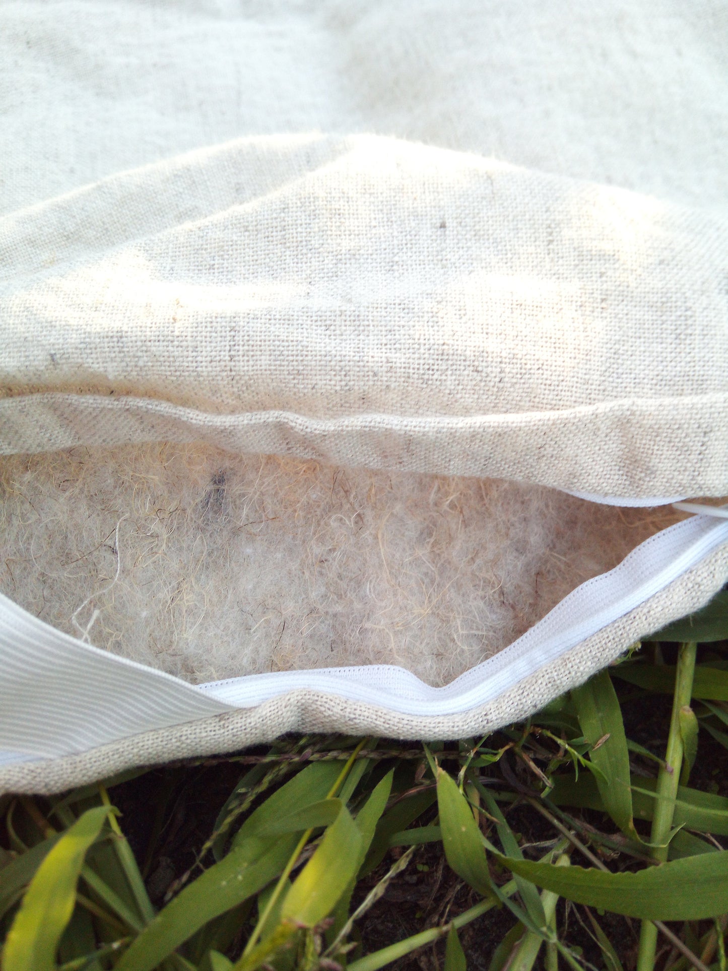 Organic hemp floor cushion with Hemp Fiber/Organic hemp/hemp filler/hemp/mat/handmade/organic