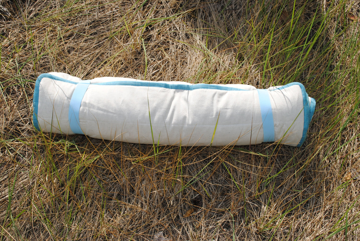 Natural yoga hemp mat, Organic yoga rug, Hemp fiber inside and hemp fabric outside