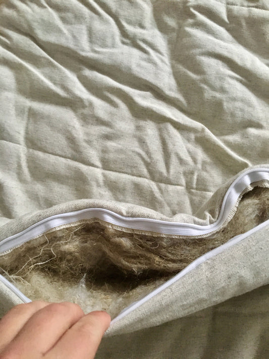 Hemp floor cushions/Large, thick and warm educational play mat