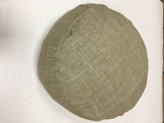 Hemp floor cushion with hemp filler