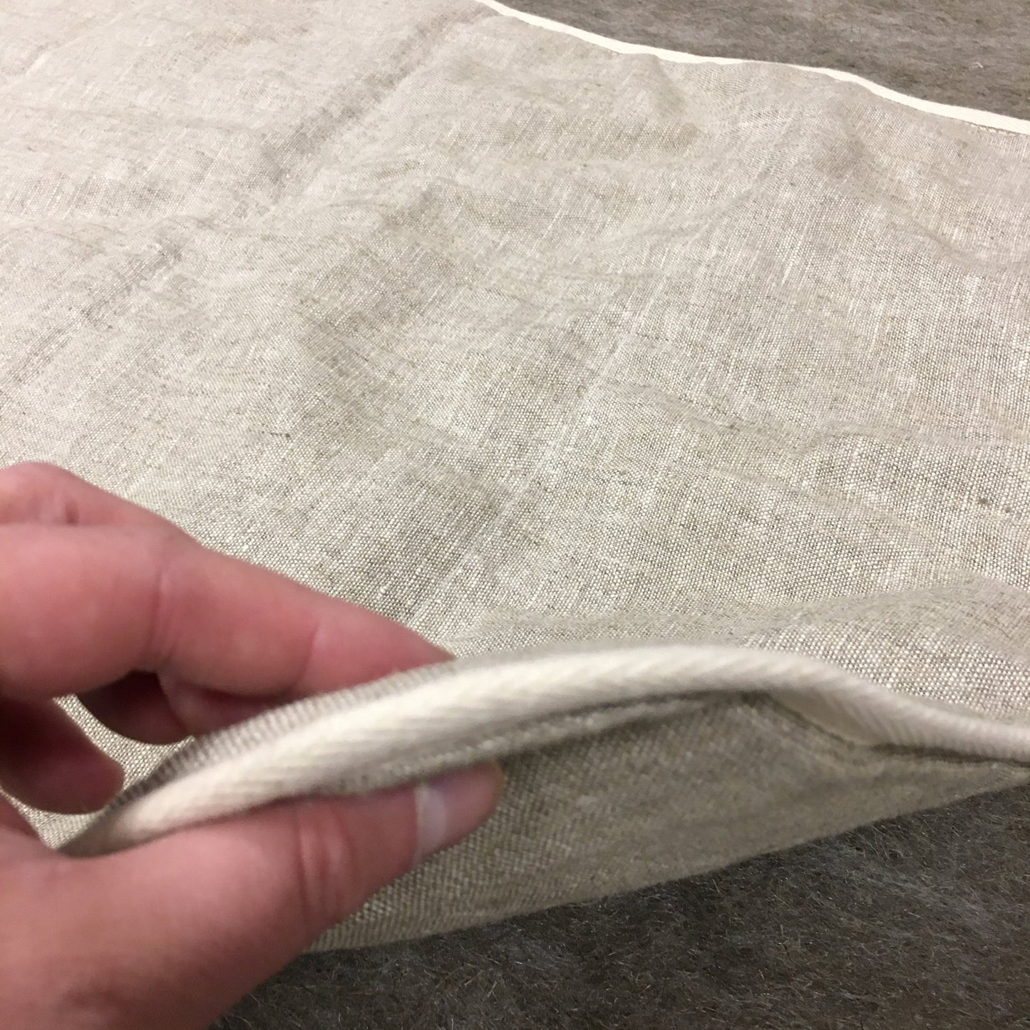 Hemp pet mat, dog pillow, cat pillow
