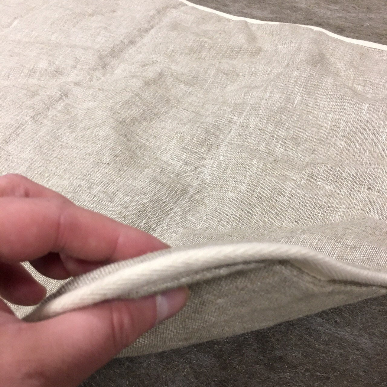 Hemp pet mat, dog pillow, cat pillow