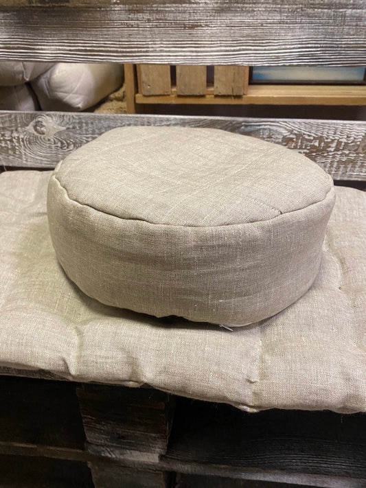 Hemp Meditation rug & Zafu, Meditation pillow