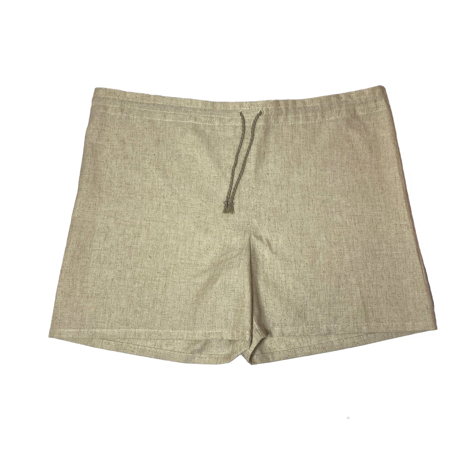 Mens Hemp Underwear Boxer Shorts - drawstring briefs - loose fit boxers for men - Natural briefs