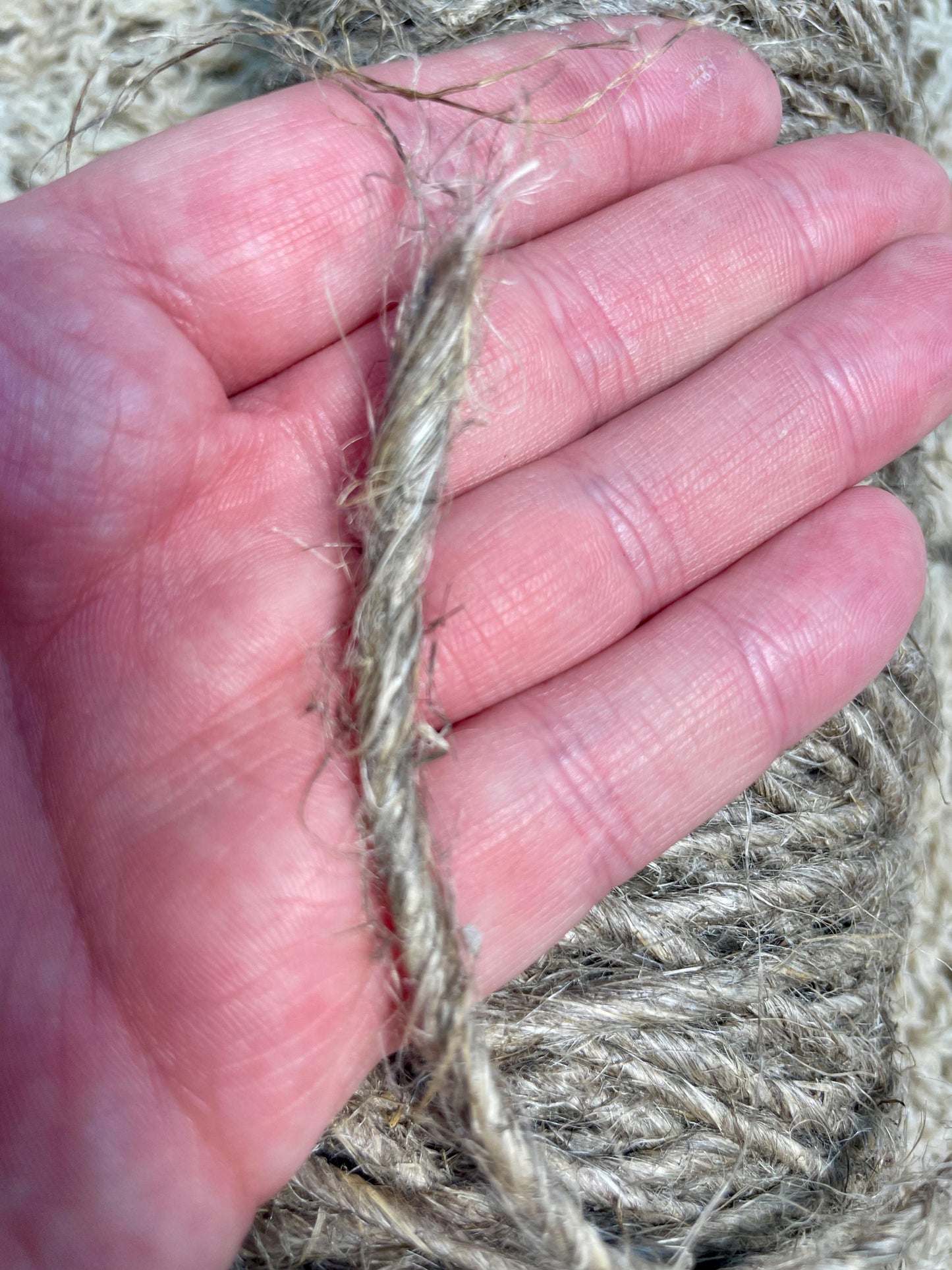 Hemp twine cord. 3mm - 80 yards (240 ft) - Home & Garden Supply Decorative Twine | Wedding Decor. 230 grams
