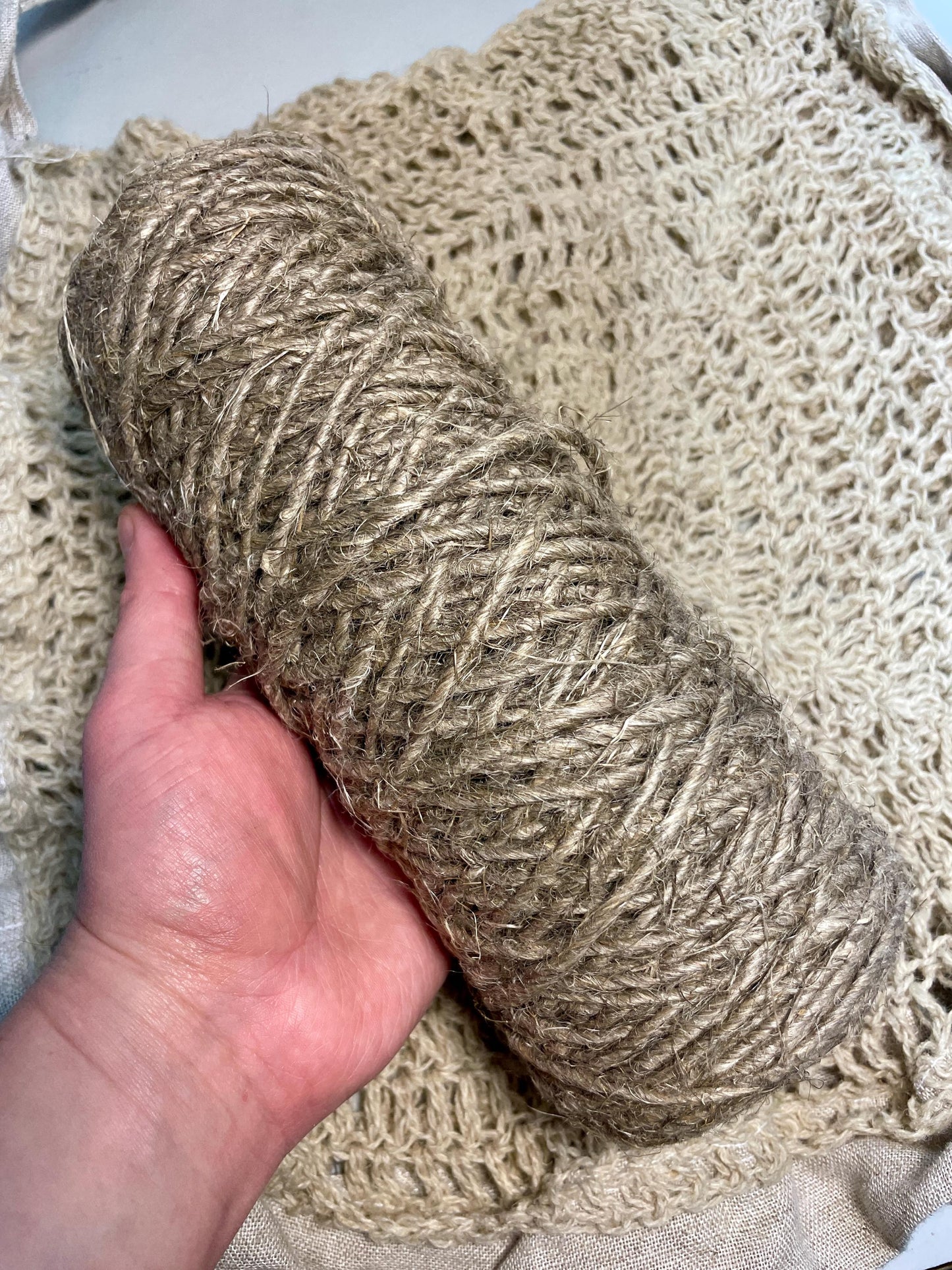 Hemp twine cord. 3mm - 80 yards (240 ft) - Home & Garden Supply Decorative Twine | Wedding Decor. 230 grams