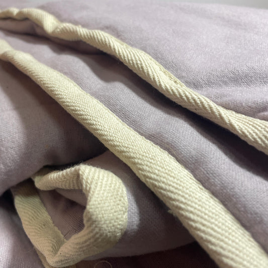 Hemp Blanket with Soft Cotton Flannel Surface and Hemp Filling – Available in Three Colors