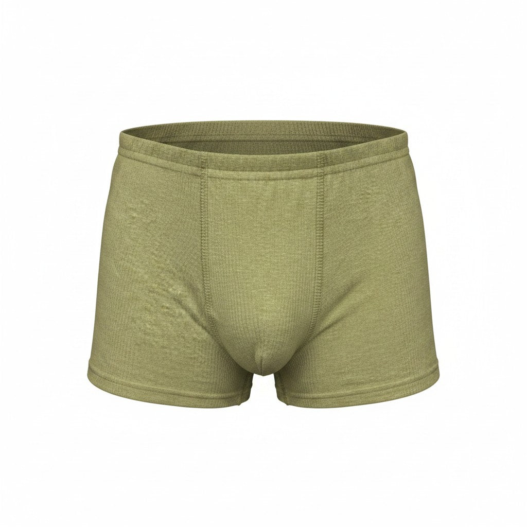 Men’s Khaki Hemp Trunks / Boxer Briefs