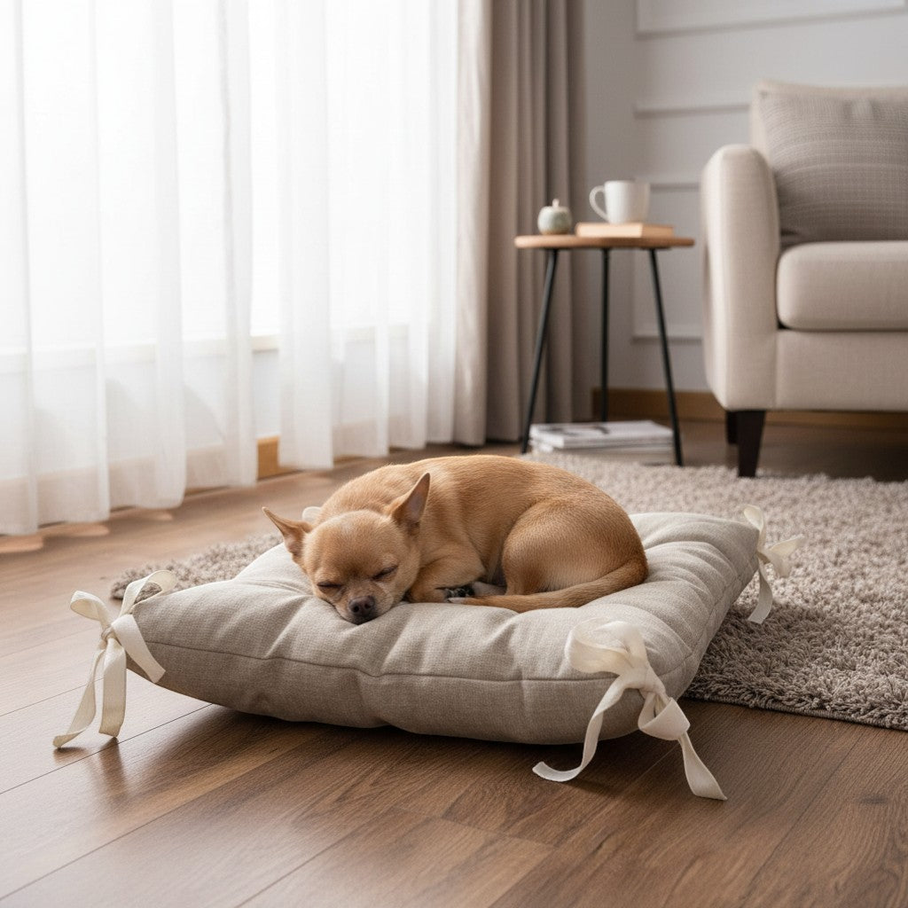 Hemp Pet Cushion with Soft Filling
