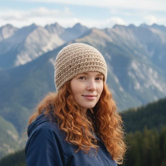 Hemp Knit Beanie Hat