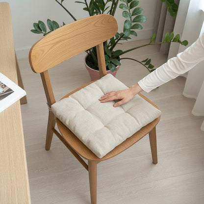 Hemp Chair Cushion with Hemp Filler