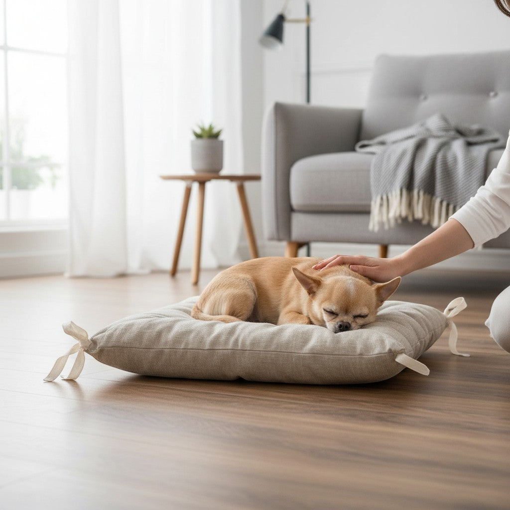 Hemp Pet Cushion with Soft Filling