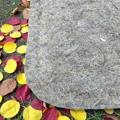 Natural Hemp Fiber Mat for Bathroom, Sauna, Hallway