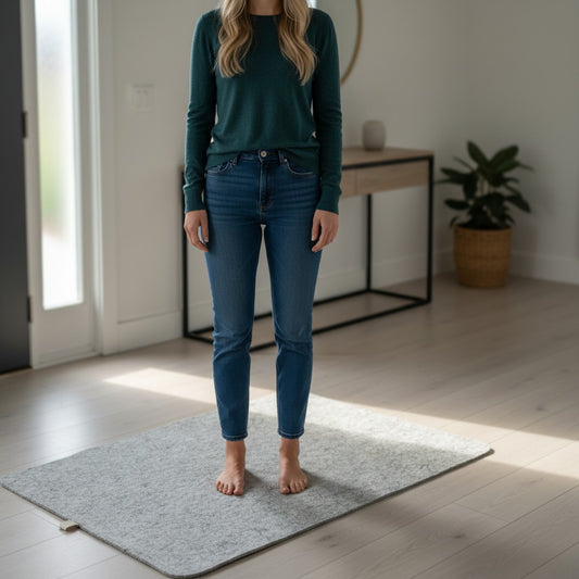 Natural Hemp Fiber Mat for Bathroom, Sauna, Hallway