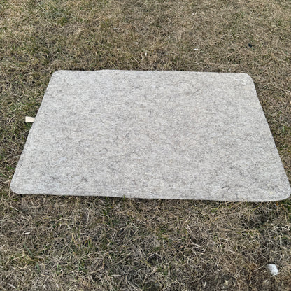 Natural Hemp Fiber Mat for Bathroom, Sauna, Hallway