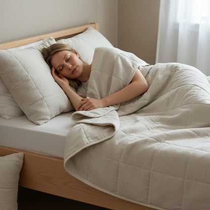 Organic Cotton Pillow with Hemp Filling