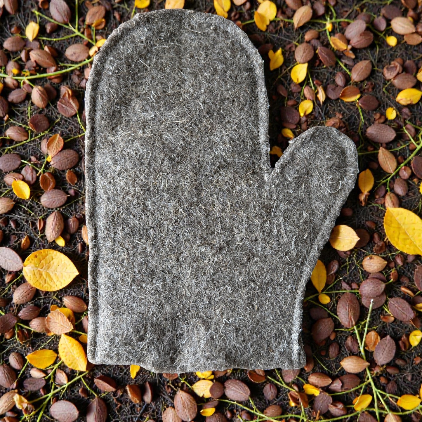 Hemp Bath Mitt – Pressed Hemp Fiber Sauna and Shower Scrub Glove