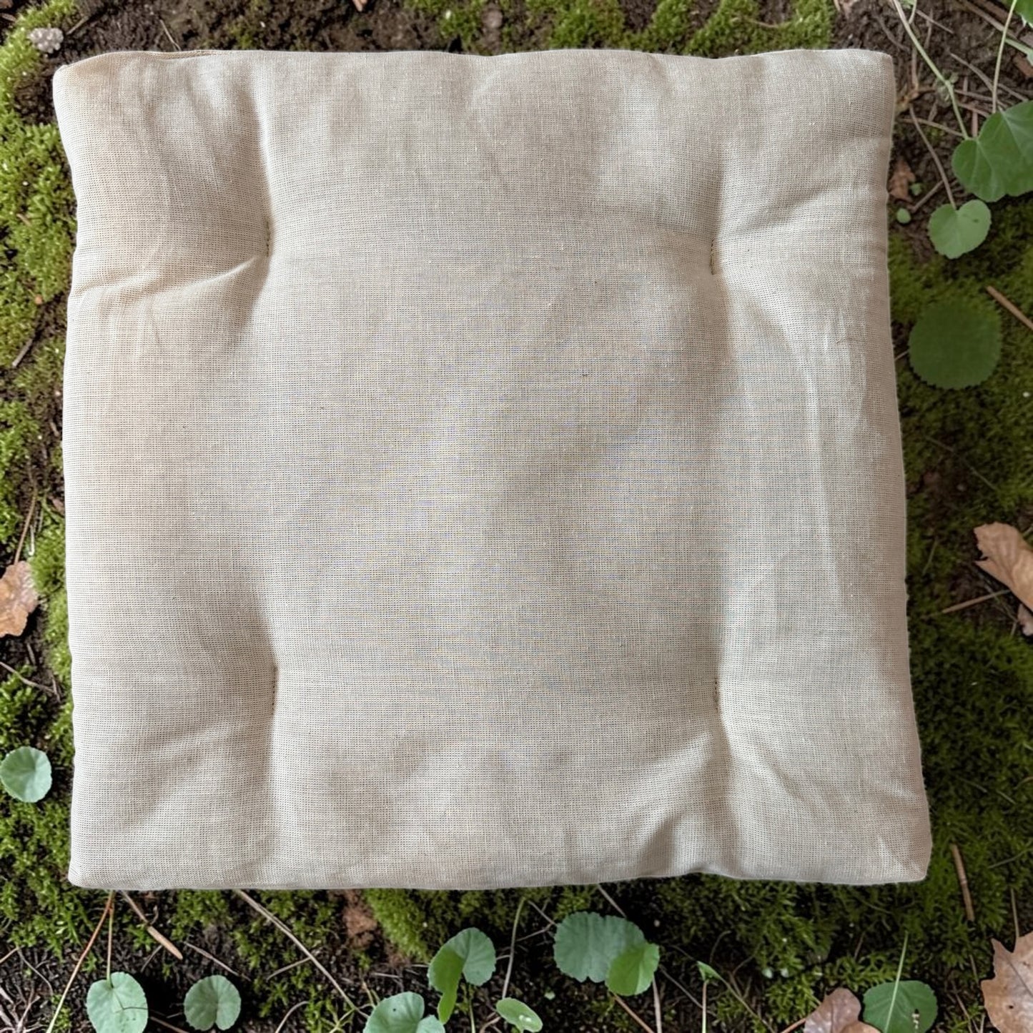 Hemp Seat Cushion 16x16"