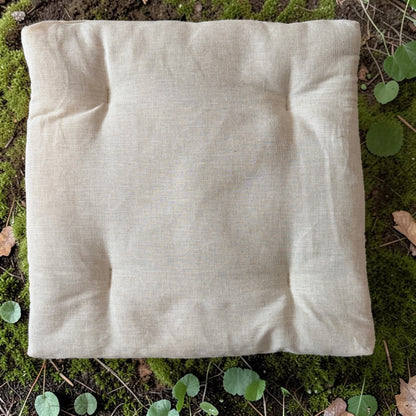 Hemp Seat Cushion 16x16"