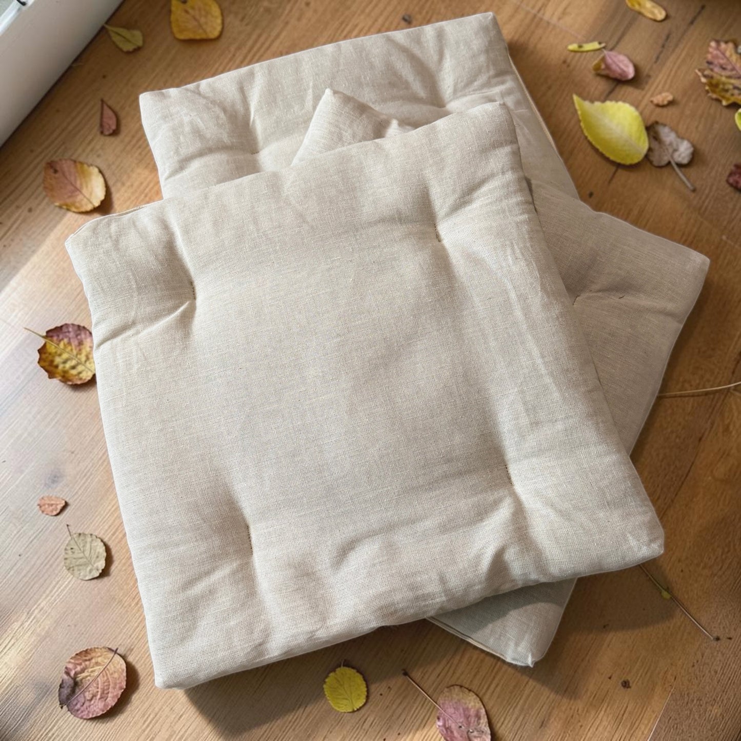Hemp Seat Cushion 16x16"