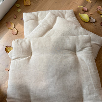 Hemp Seat Cushion 16x16"