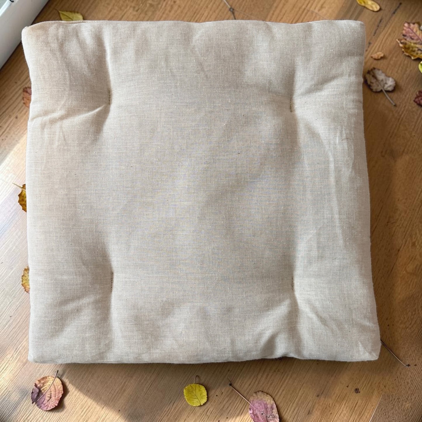 Hemp Seat Cushion 16x16"