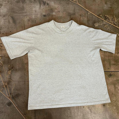Men’s Natural Beige Hemp Cotton Oversized T-Shirt
