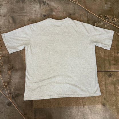 Men’s Natural Beige Hemp Cotton Oversized T-Shirt