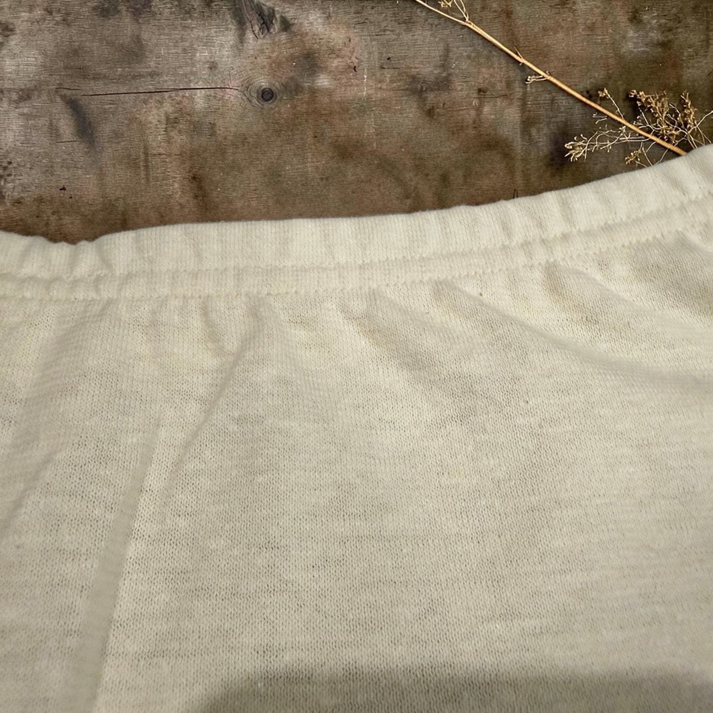 Women’s Milk White Hemp Boyshort Underwear Soft Natural Fabric Panties