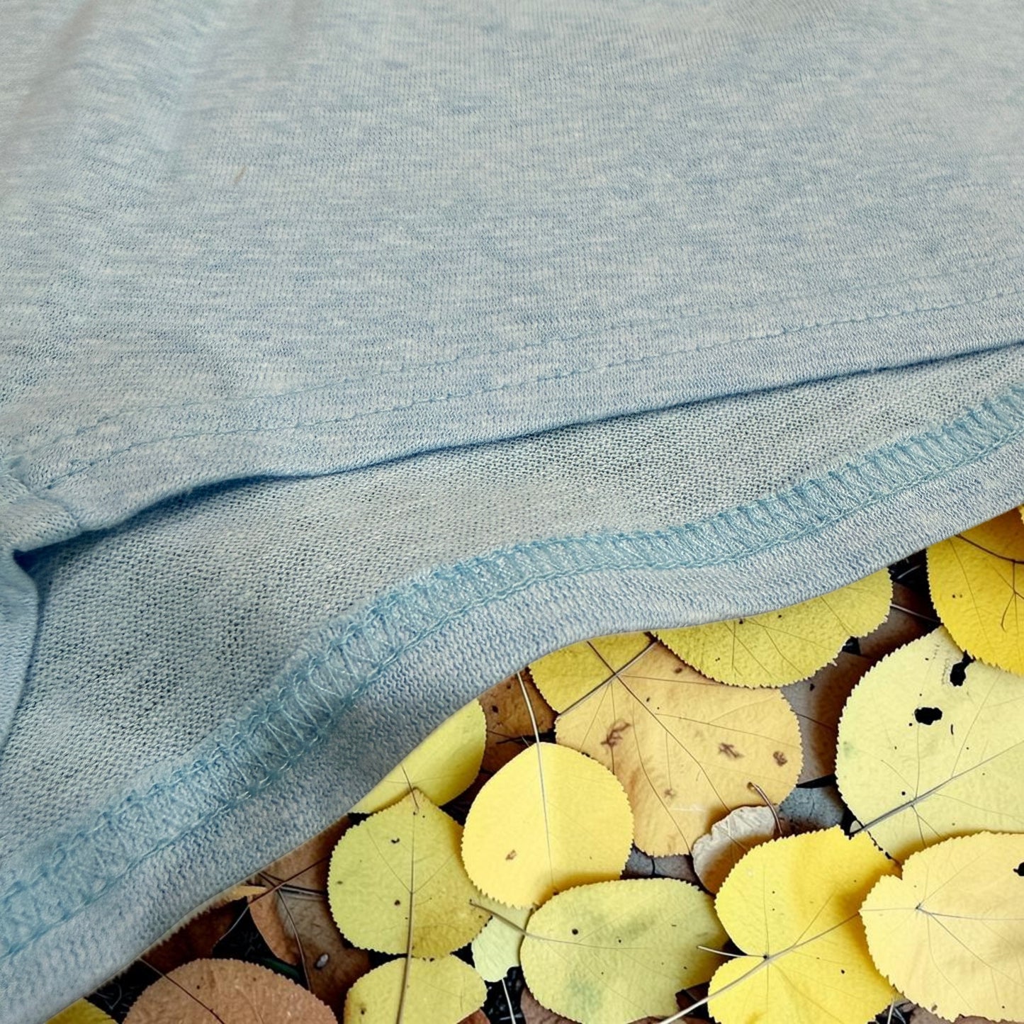 Sky Blue Hemp Boyshort Underwear for Women
