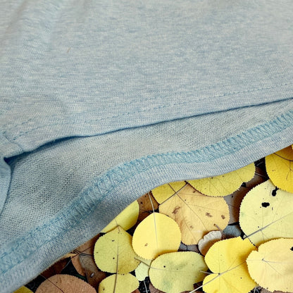 Sky Blue Hemp Boyshort Underwear for Women