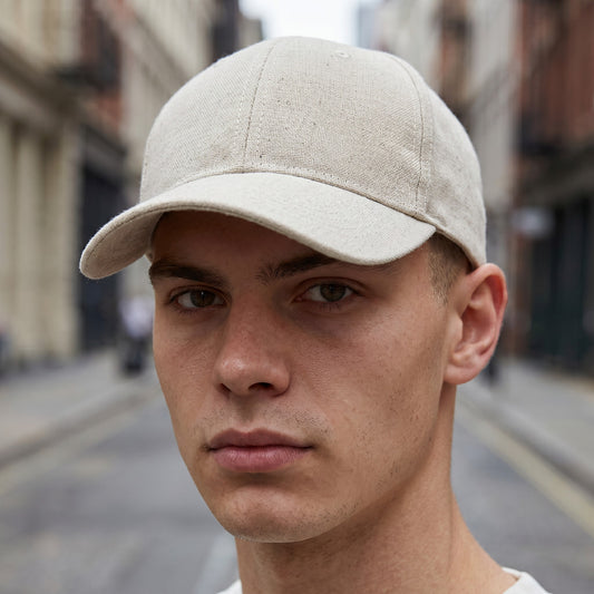 Natural Hemp Cap – Unisex Breathable Handmade Hat