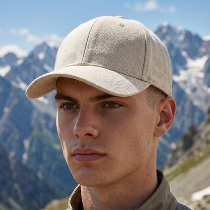 Natural Hemp Cap – Unisex Breathable Handmade Hat