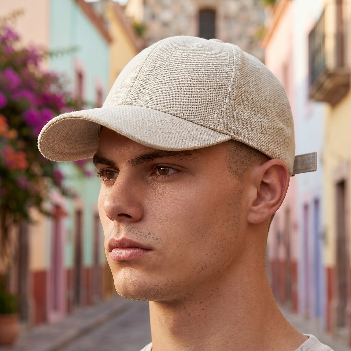 Natural Hemp Cap – Unisex Breathable Handmade Hat