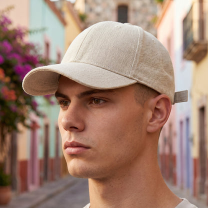 Natural Hemp Cap – Unisex Breathable Handmade Hat