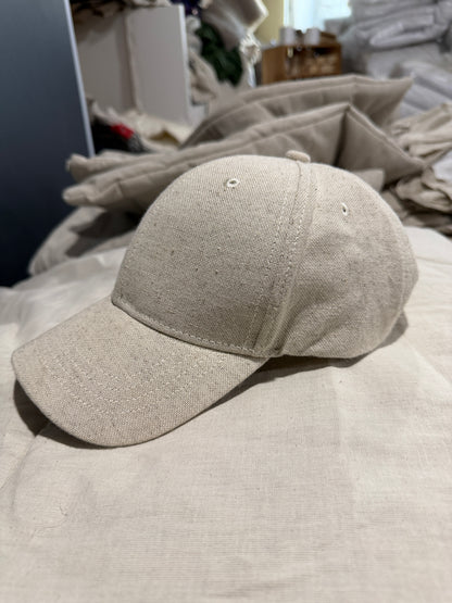 Natural Hemp Cap – Unisex Breathable Handmade Hat