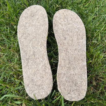 Men’s Hemp Insoles – Natural Pressed Fiber Shoe Inserts