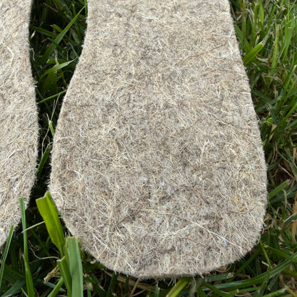 Men’s Hemp Insoles – Natural Pressed Fiber Shoe Inserts