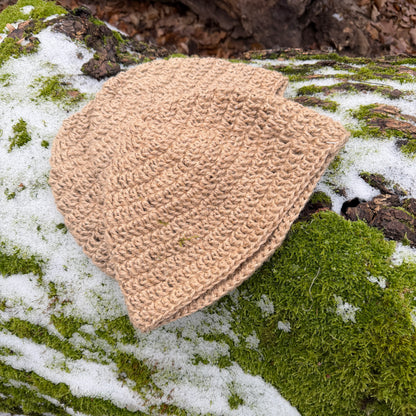 Hemp Knit Beanie Hat