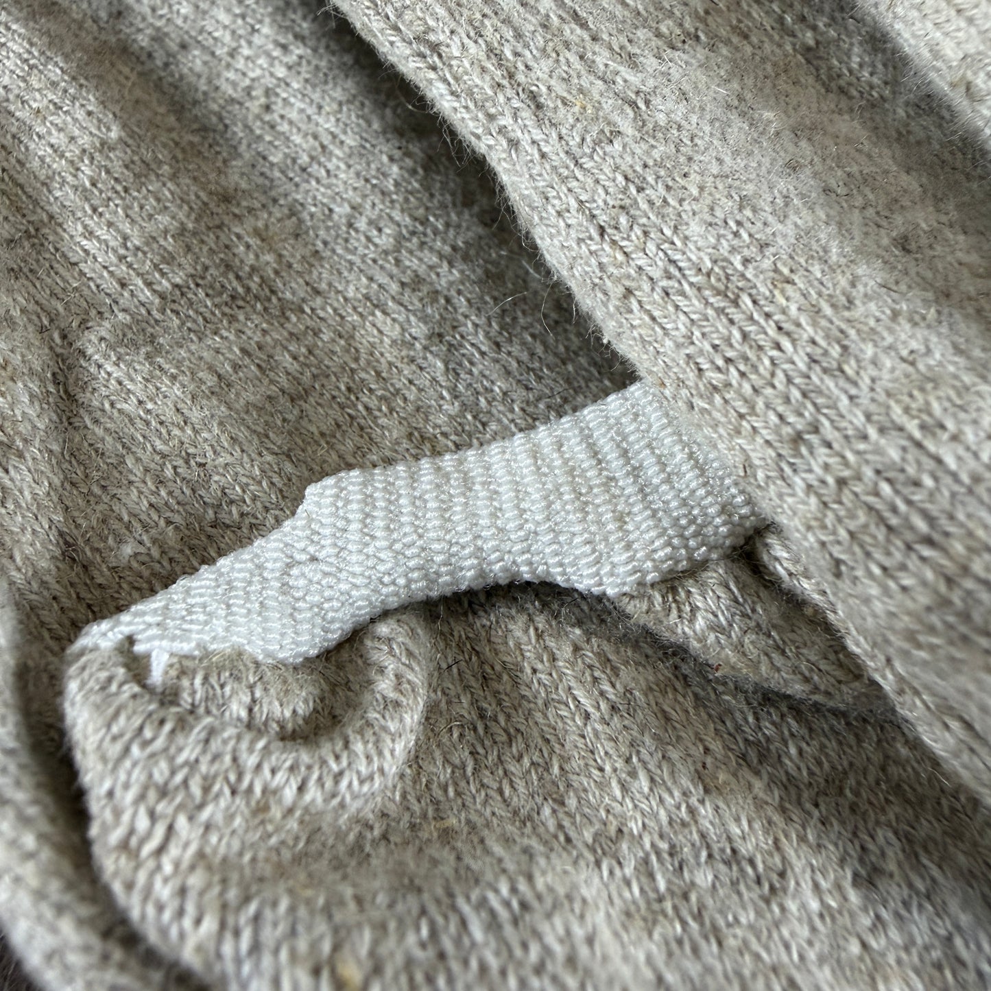 Hemp No-Show Socks — Natural Gray