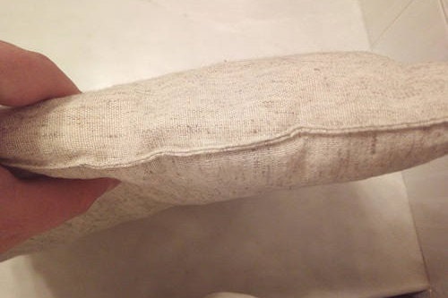 Hemp pillow for baby, Little organic hypoallergenic natural baby bedding, Newborn collection