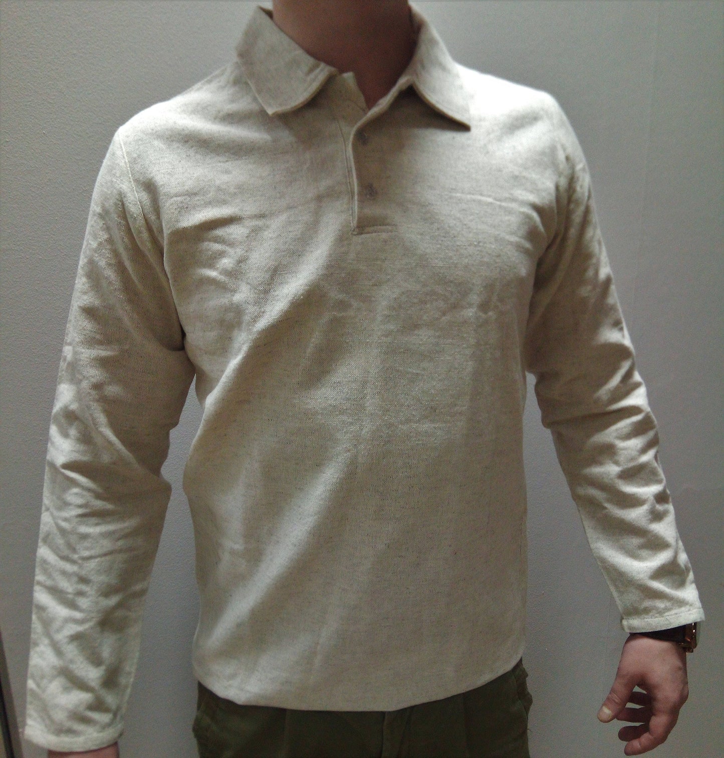 hemp t-shirt/long sleeve shirt