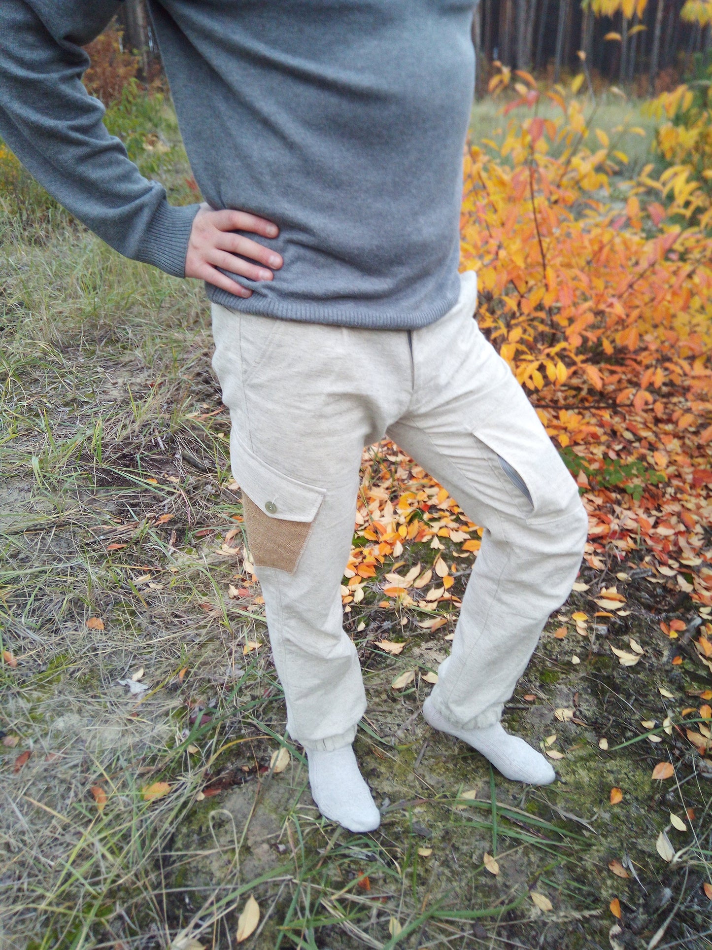 Hemp pants/hemp cloth/hemp clothing/mens pants/oversized pants/Organic pants/ hemp/ hand made/ Vegan cloth/ Natural cloth/ Organic cloth/