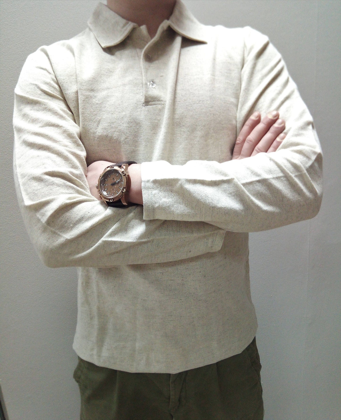 hemp t-shirt/long sleeve shirt