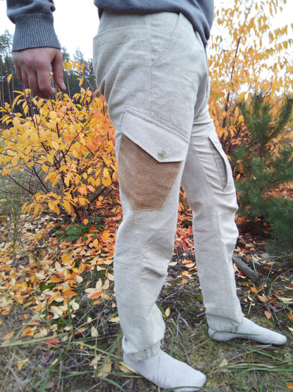 Hemp pants/hemp cloth/hemp clothing/mens pants/oversized pants/Organic pants/ hemp/ hand made/ Vegan cloth/ Natural cloth/ Organic cloth/
