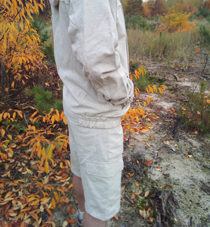 Men's hemp shorts, Hemp clothing, Organic clothing for any time, Vegan shorts with uv protection