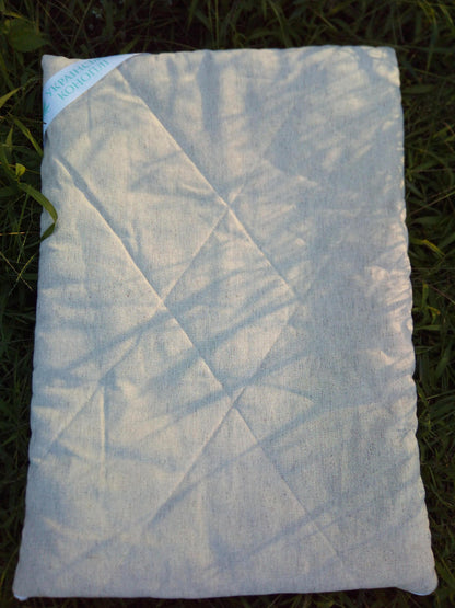Organic hemp floor cushion with Hemp Fiber/Organic hemp/hemp filler/hemp/mat/handmade/organic