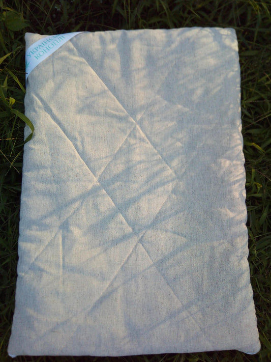 Organic hemp floor cushion with Hemp Fiber/Organic hemp/hemp filler/hemp/mat/handmade/organic