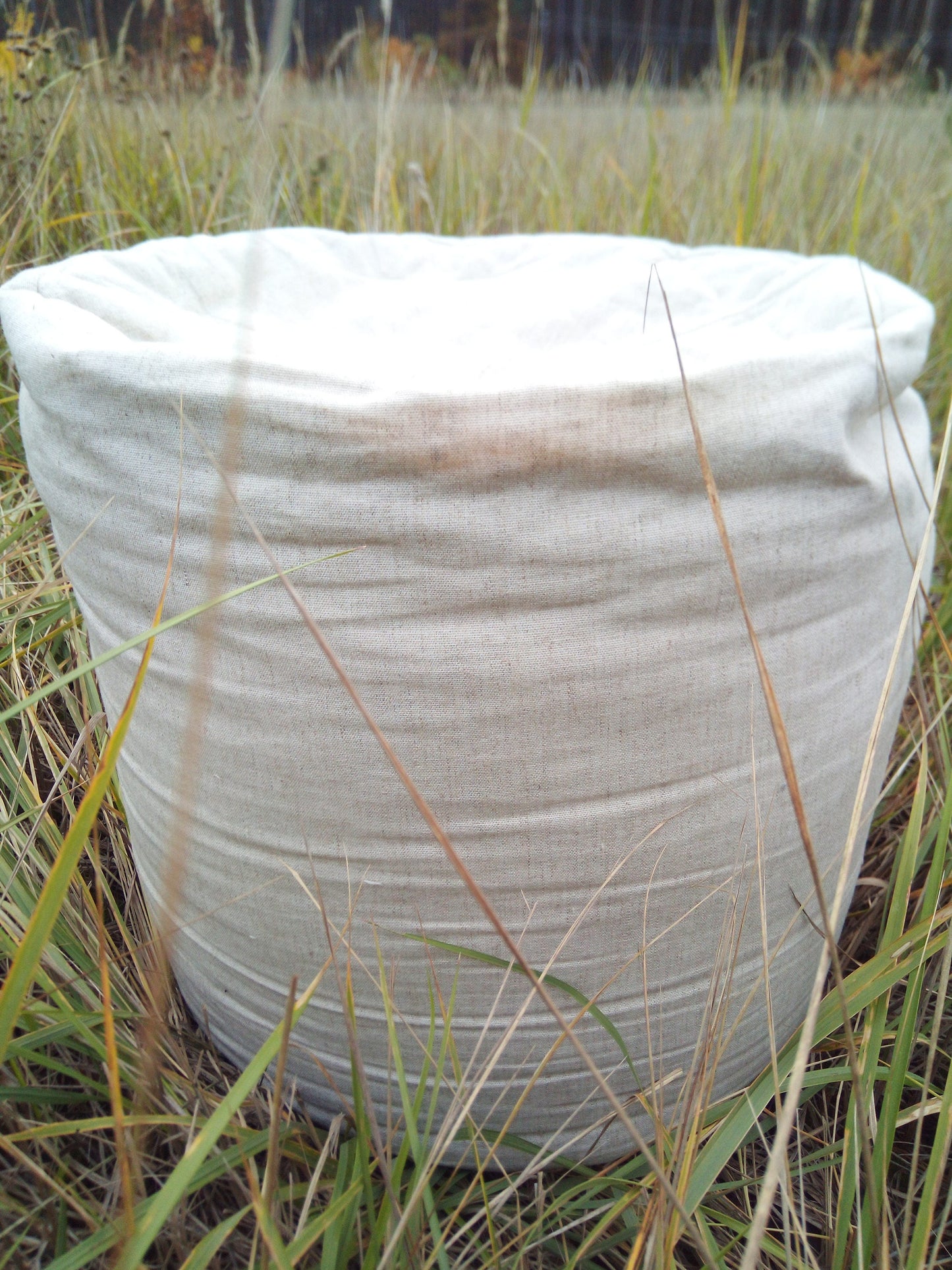 Hemp floor pouf with buckwheat hulls, Organic pillow, Buckwheat pillow seat, Zafu