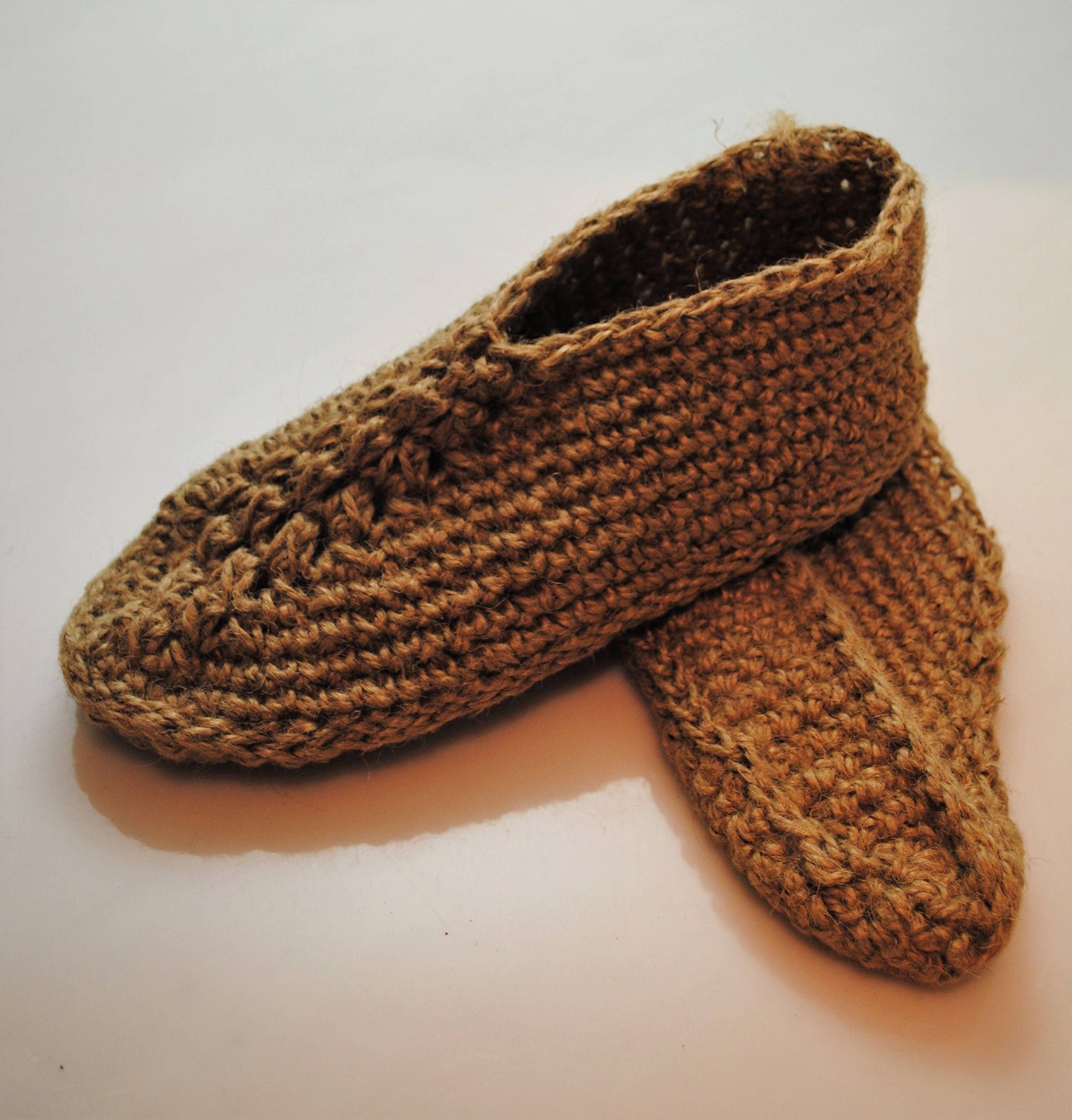 100% Hemp Slippers - Slippers healing - knitted slippers/Natural non-dyed hemp/Organic socks/Women Men socks/Hand made/Hand knit/Unisex